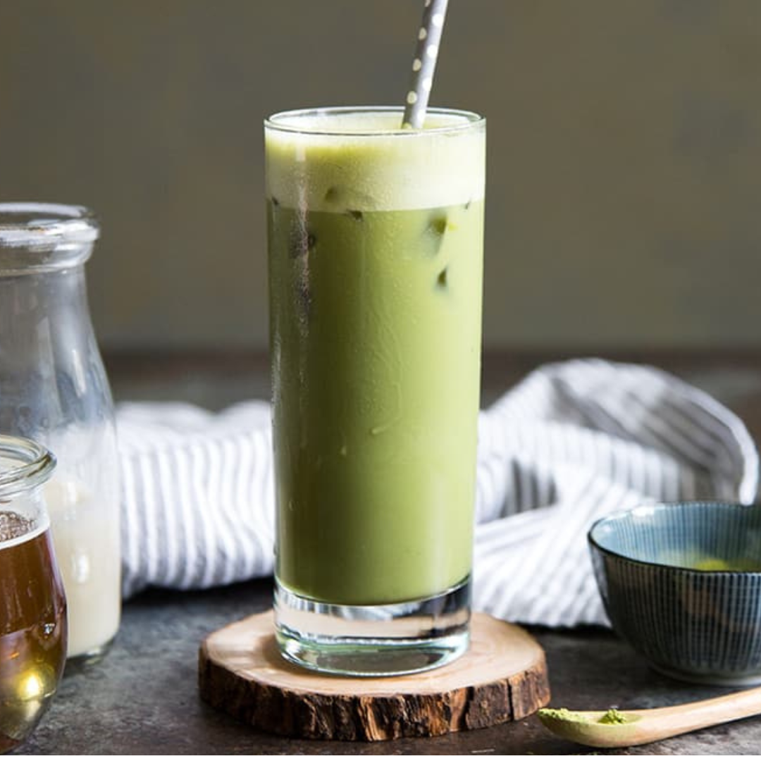 Honey Matcha Soy Latte – Zen Tea Leaf
