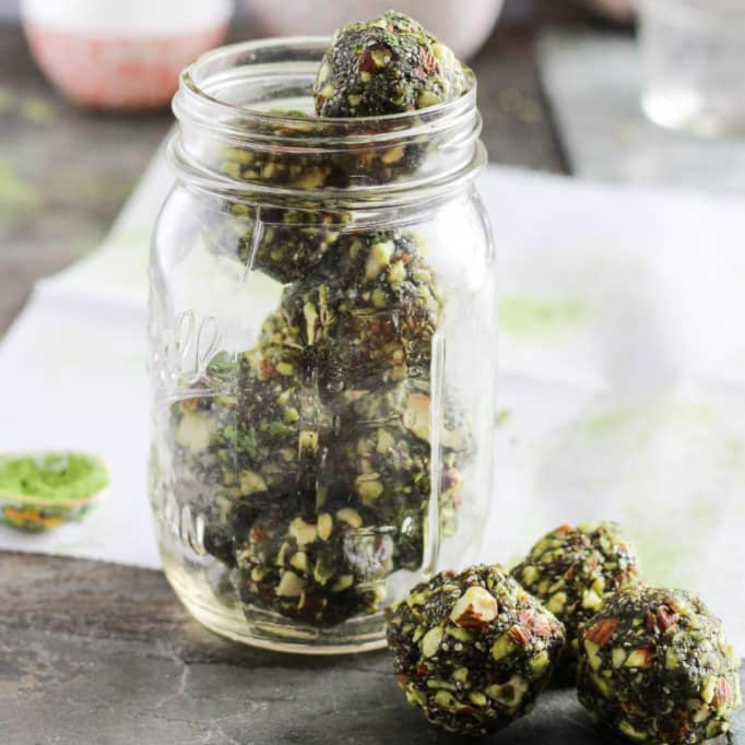 Matcha Energy Bites – Zen Tea Leaf