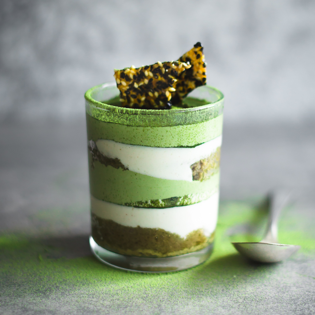 Vegan Matcha Tiramisu – Zen Tea Leaf