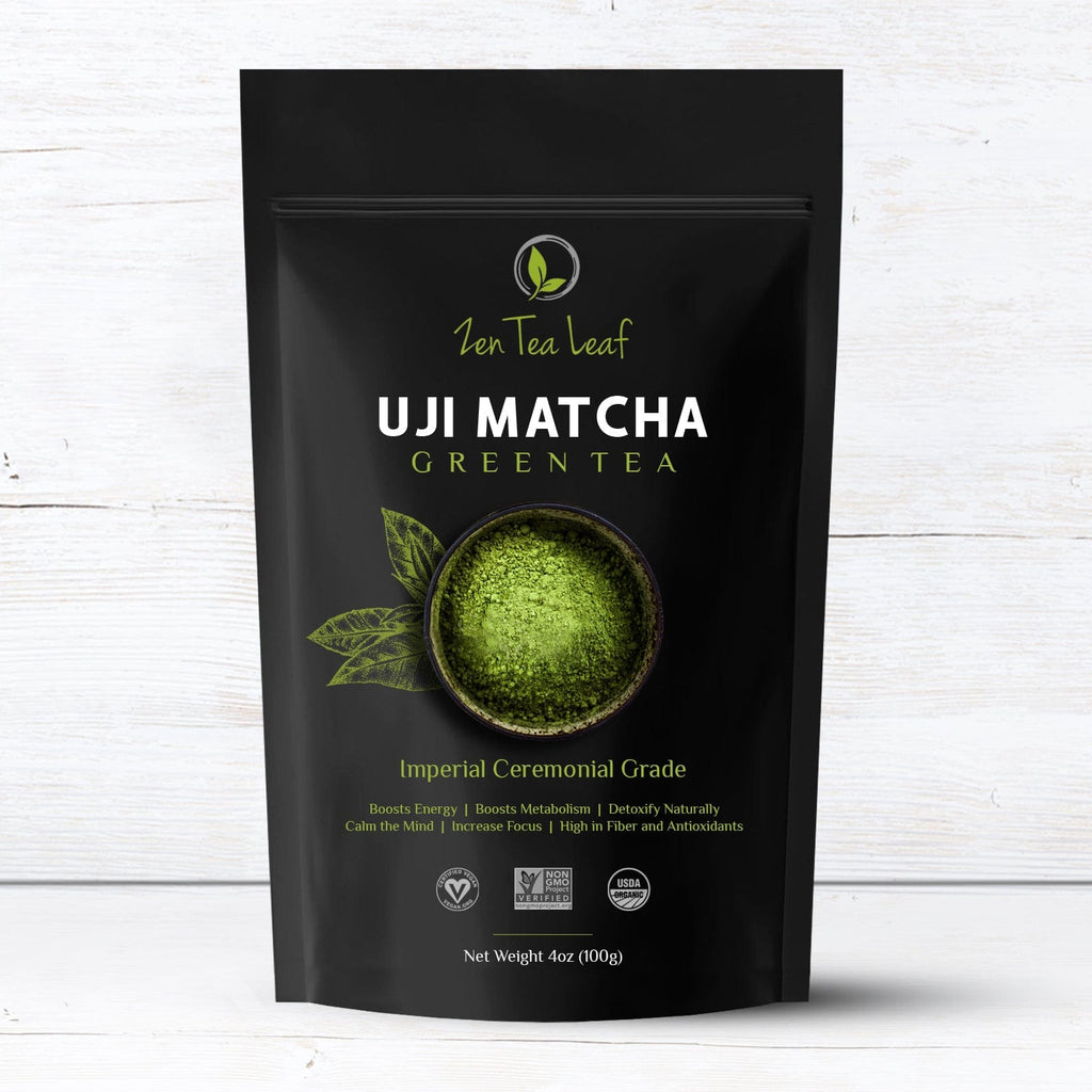 Zen Tea Leaf Tea Organic Uji Matcha Green Tea