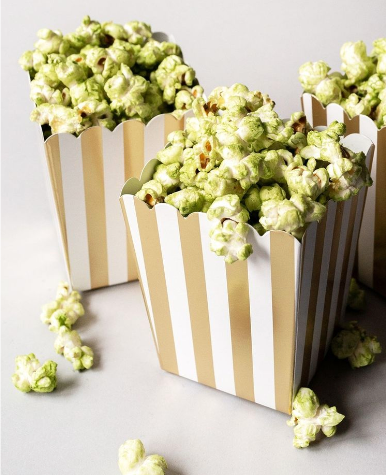 Matcha Stovetop Popcorn